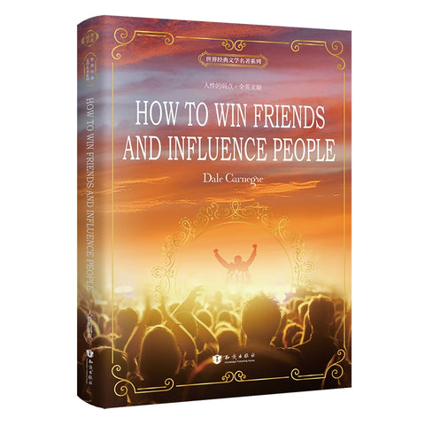 New Arrival How To Win Friends and Influence People English book for adult student gift World famous literature English original